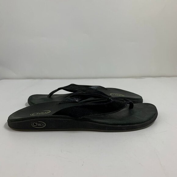 Chaco Men's Suede Leather Outdoor Thong Flip Flop Sandals Size 13 - Picture 6 of 12